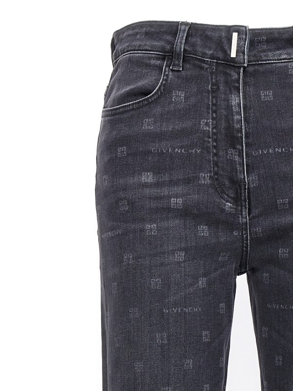 Logo print jeans - immagine 3