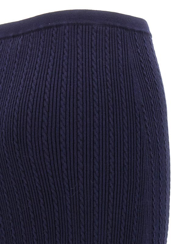 Knit midi skirt - immagine 4