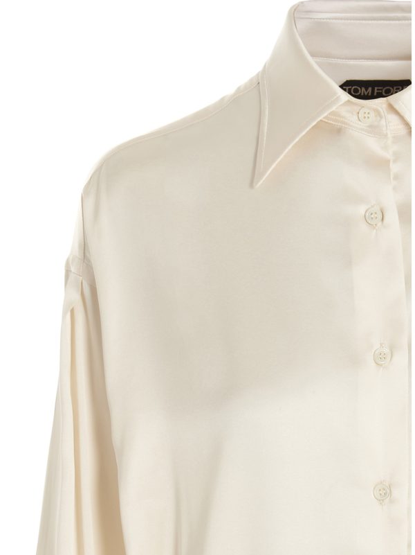 Silk satin shirt - immagine 4