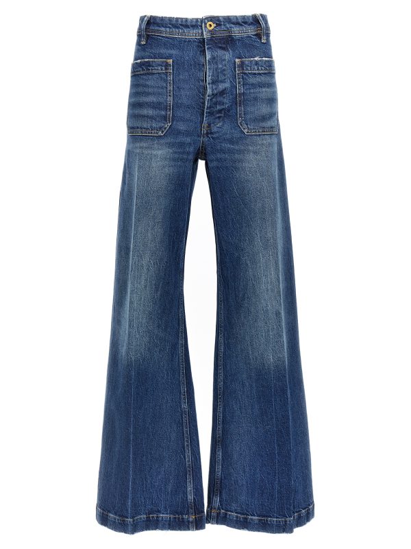 Flared jeans