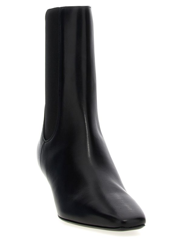 Leather ankle boots - immagine 2