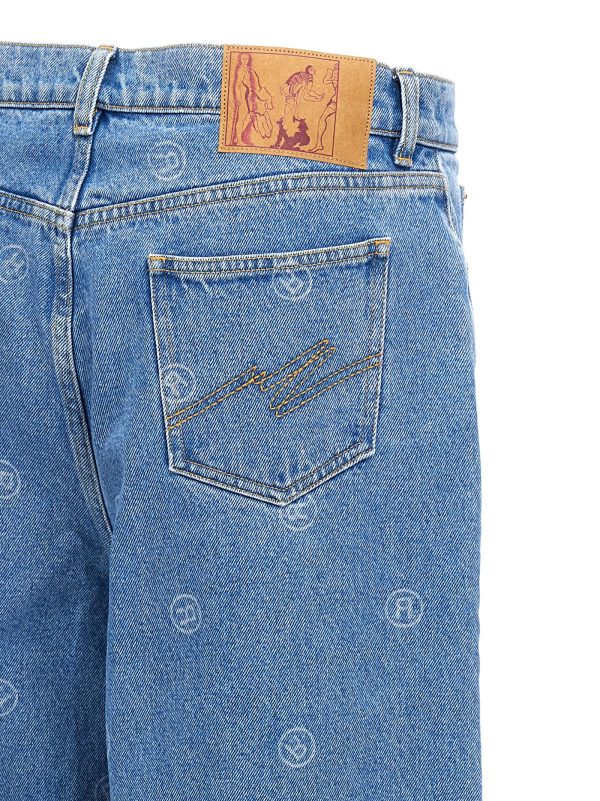 All-over logo jeans - immagine 4