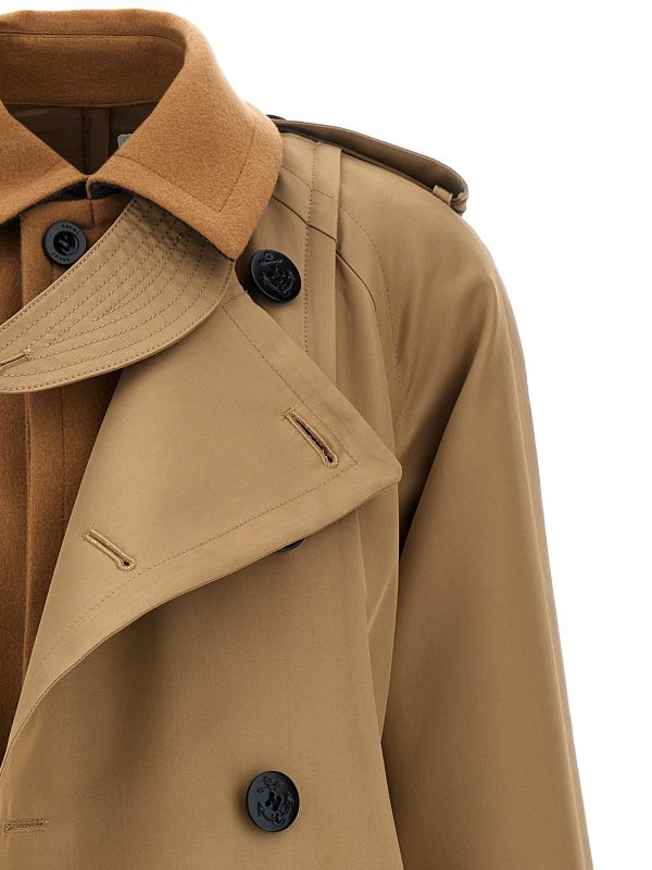 'Melton' trench coat - immagine 3