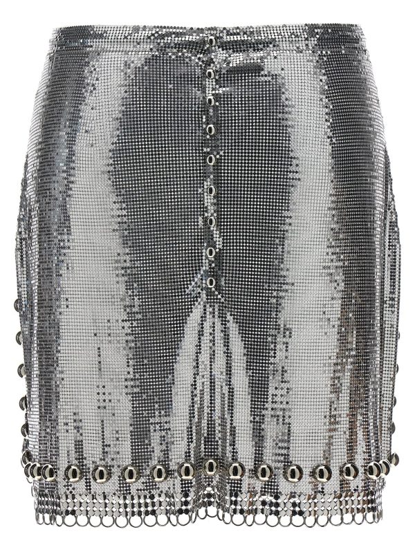 Metallic mesh skirt - immagine 2