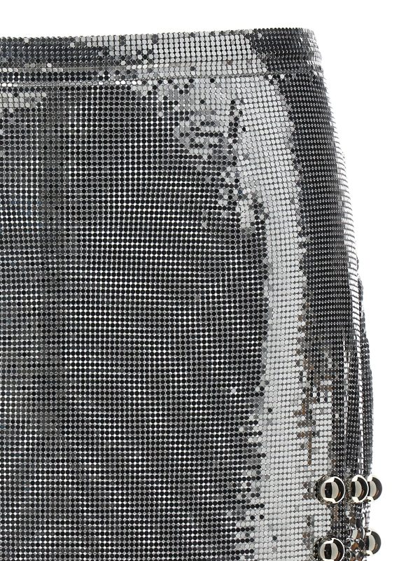 Metallic mesh skirt - immagine 3