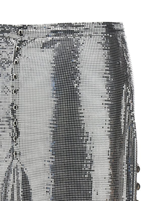 Metallic mesh skirt - immagine 4