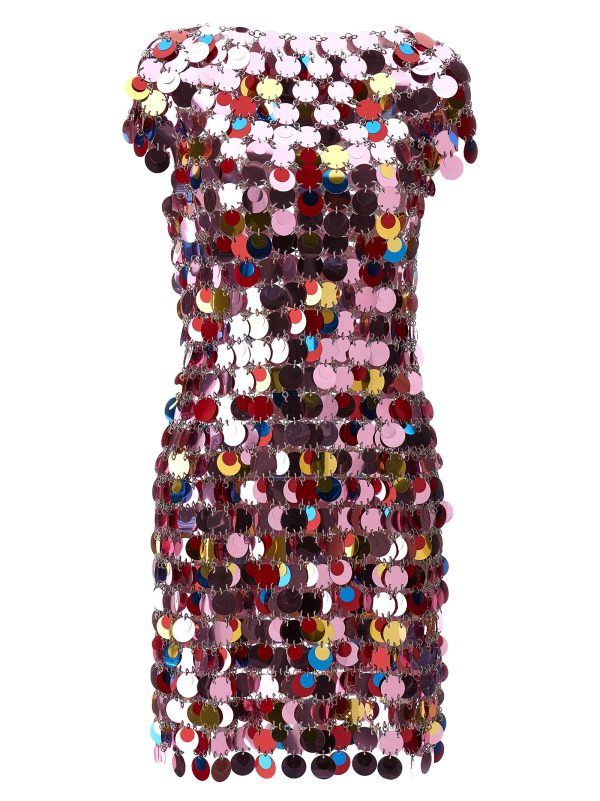 'The Iconic Sparkle Discs' dress