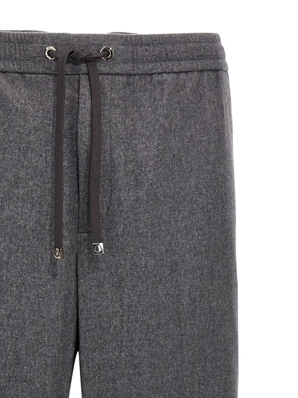 Mixed cashmere joggers - immagine 3