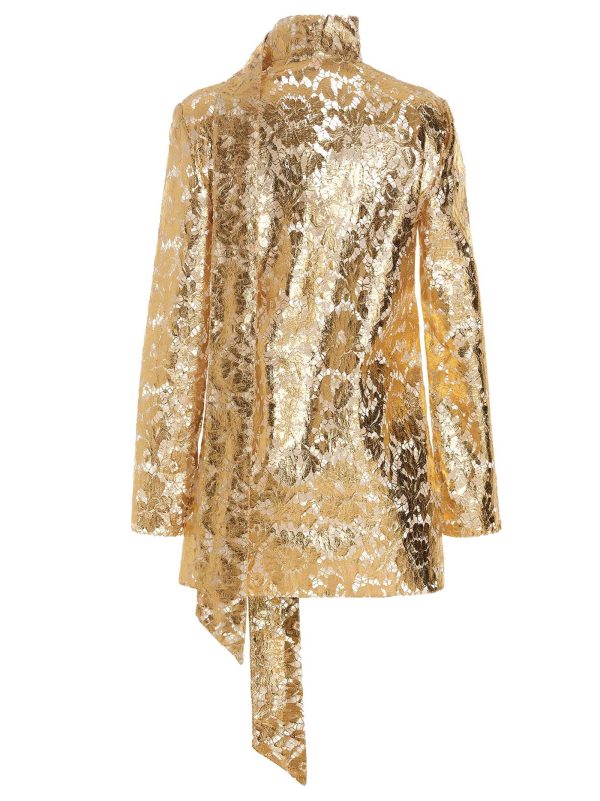 Top Valentino Gold Heavy Lace - immagine 2