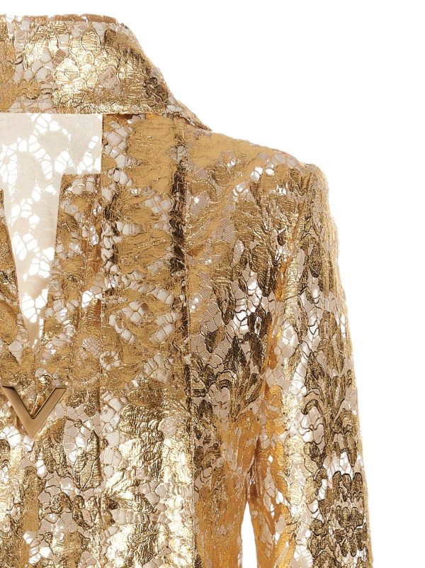 Top Valentino Gold Heavy Lace - immagine 3