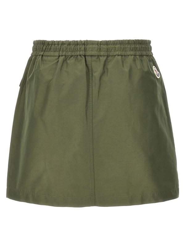 Logo nylon blend skirt - immagine 2