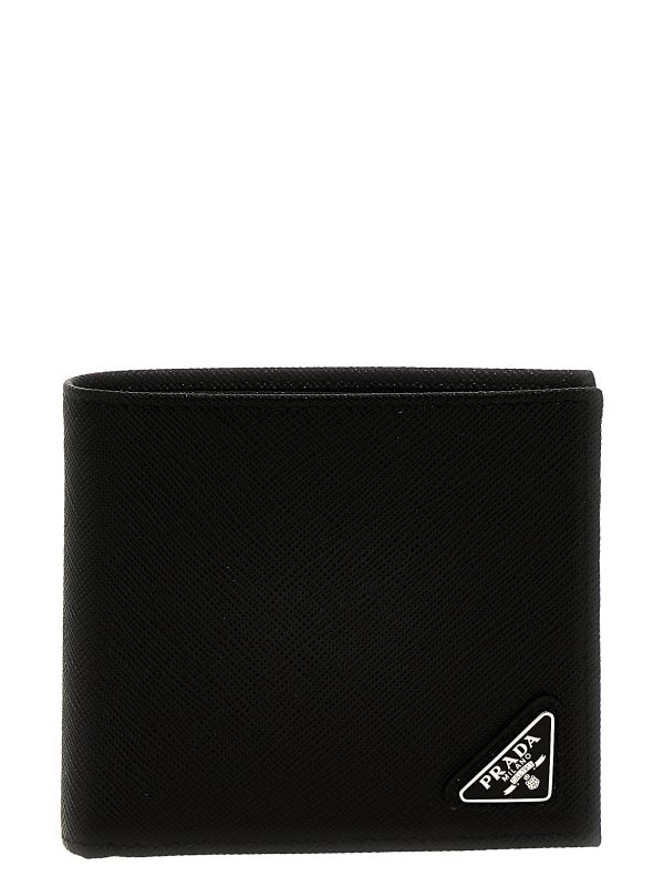 Saffiano logo wallet