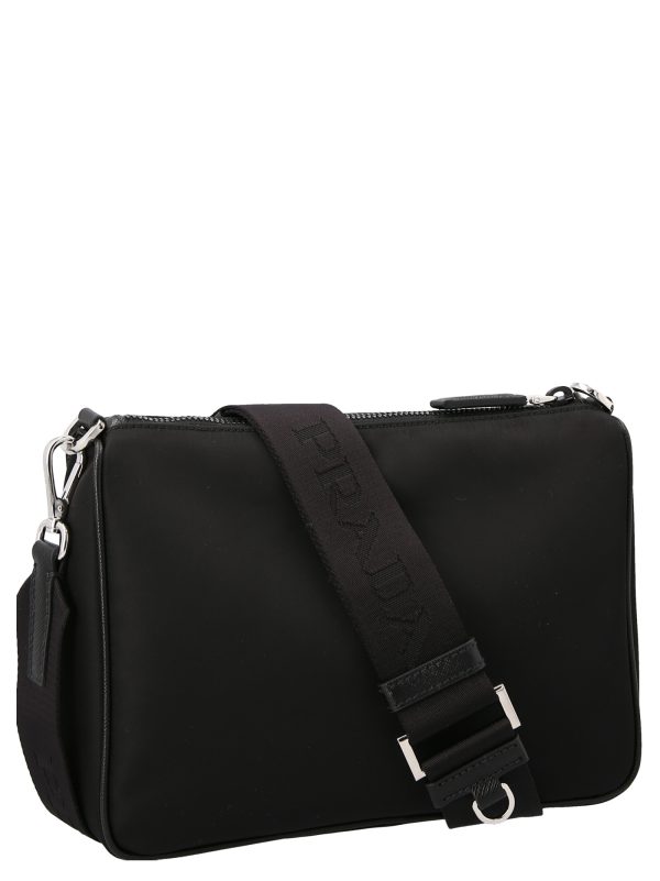 Logo nylon crossbody bag - immagine 2