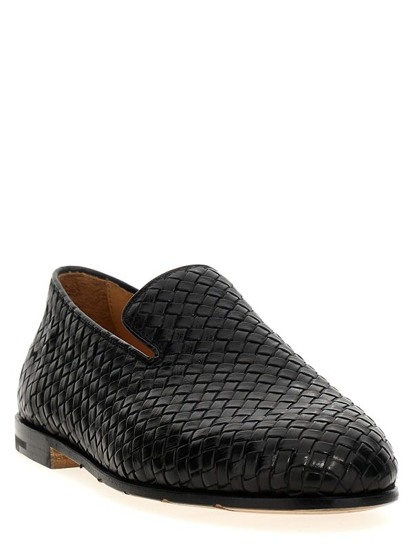 Braided leather loafers - immagine 2