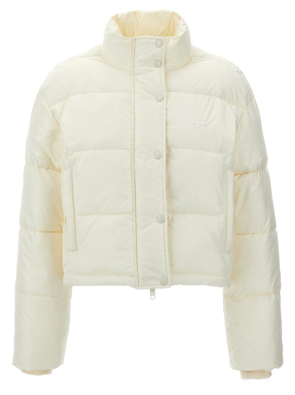 'AC' cropped down jacket