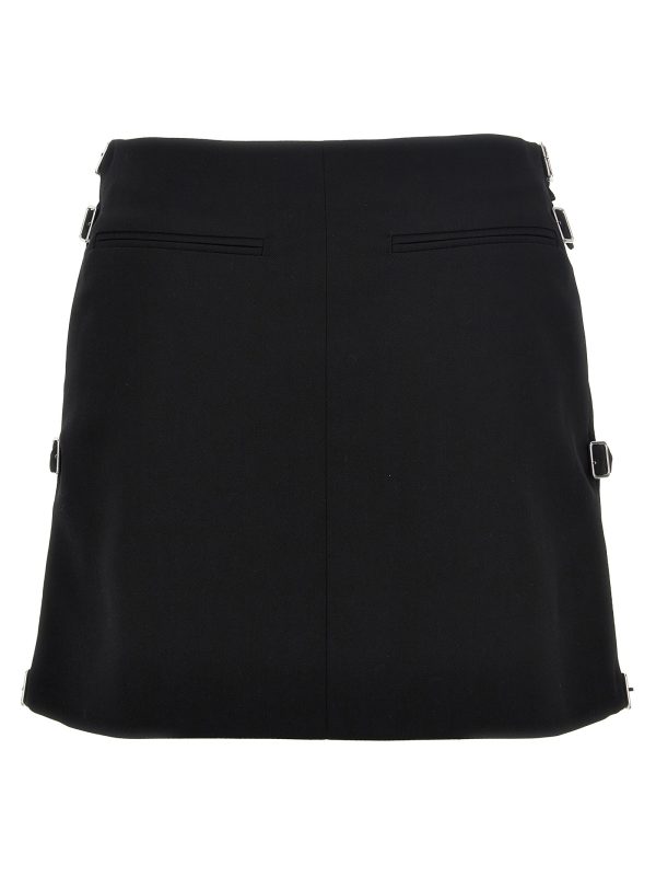 'Multi Sangle Wool Mini' skirt