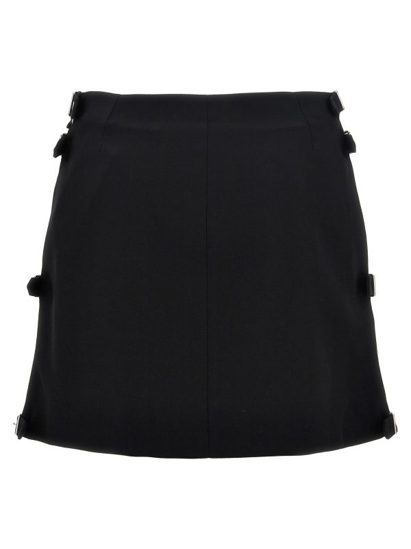 'Multi Sangle Wool Mini' skirt - immagine 2