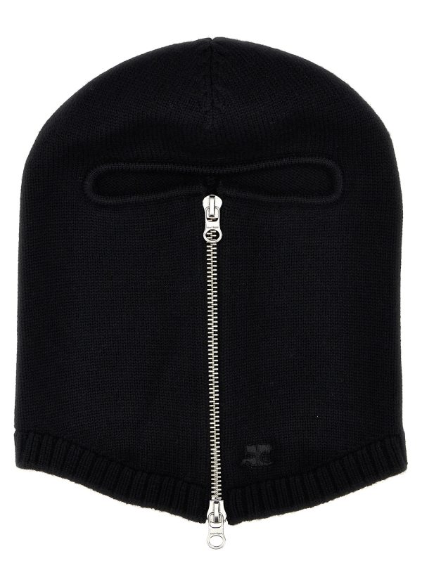 'Zipped Wool' balaclava