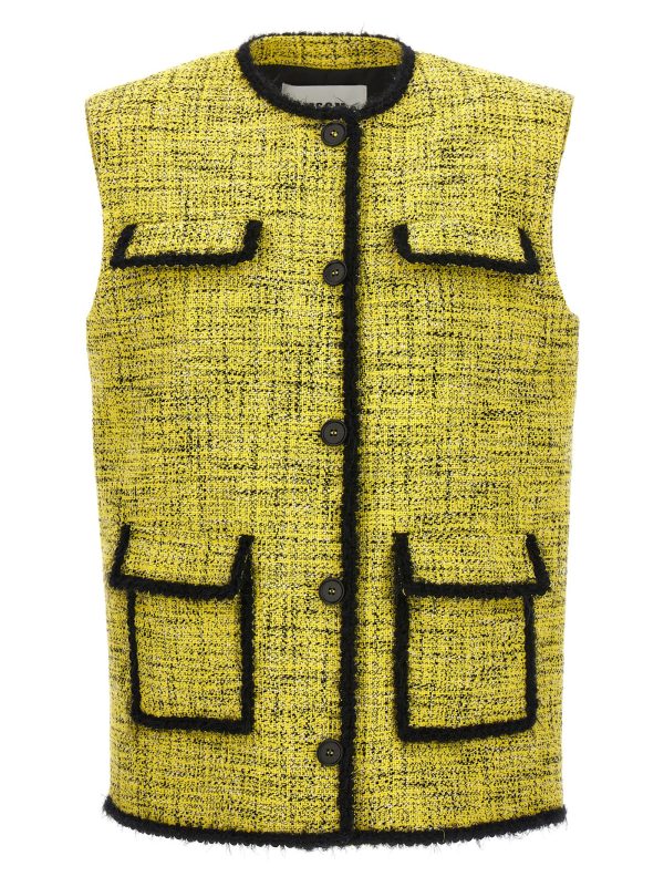 Tweed vest