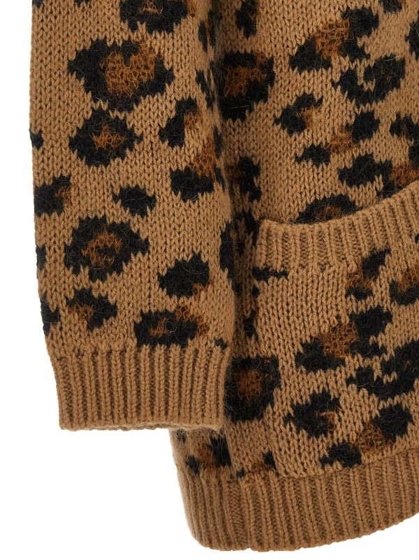 Valentino animalier cardigan - immagine 4