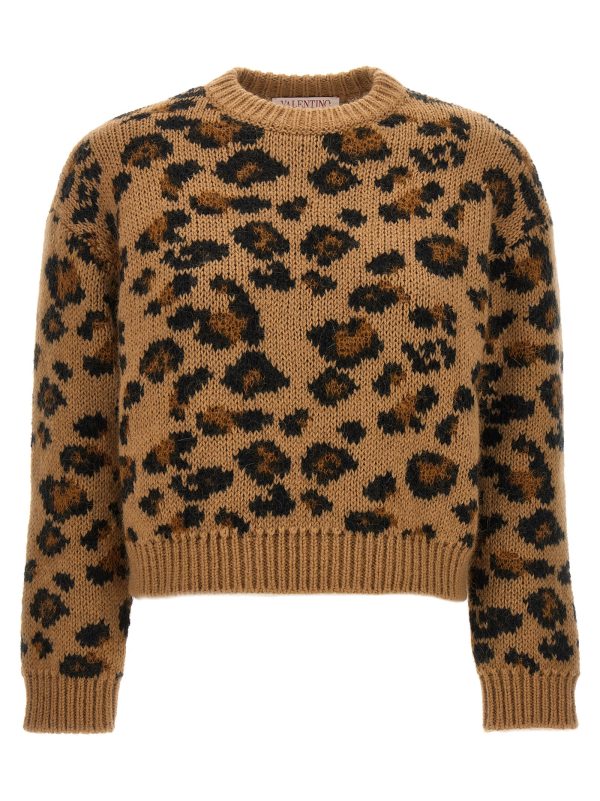 Valentino animalier sweater