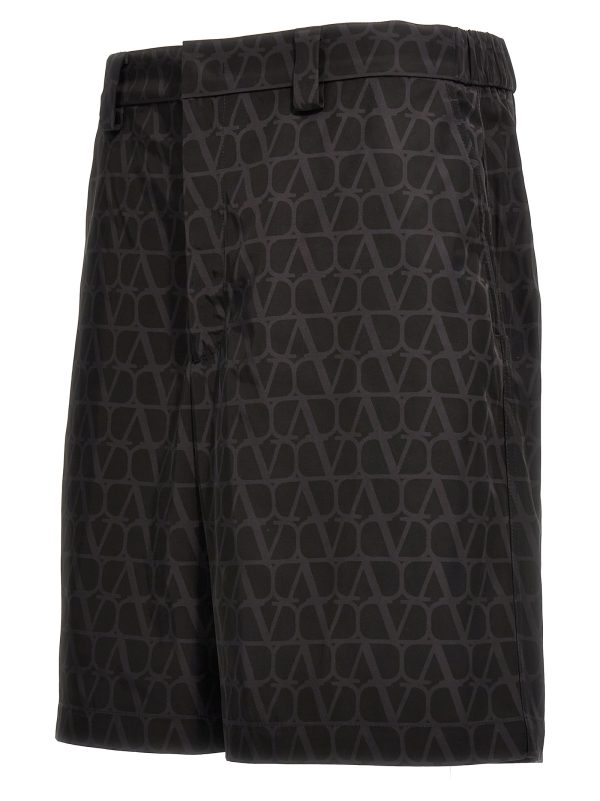 'Toile Iconographe' Valentino Bermuda shorts - immagine 3