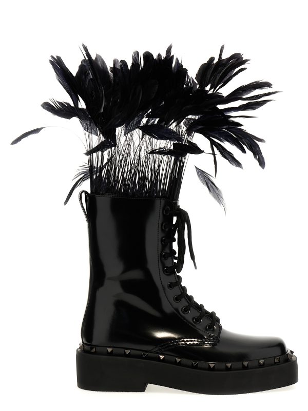 Valentino Garavani 'Rockstud M-Way' boots