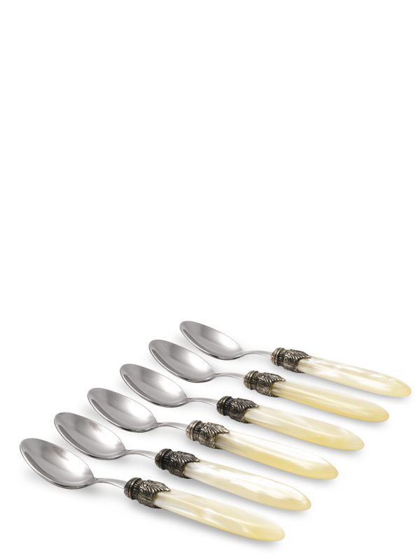 'Laura' coffee 6 teaspoons set