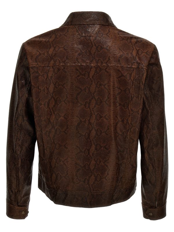 Reptile print jacket - immagine 2