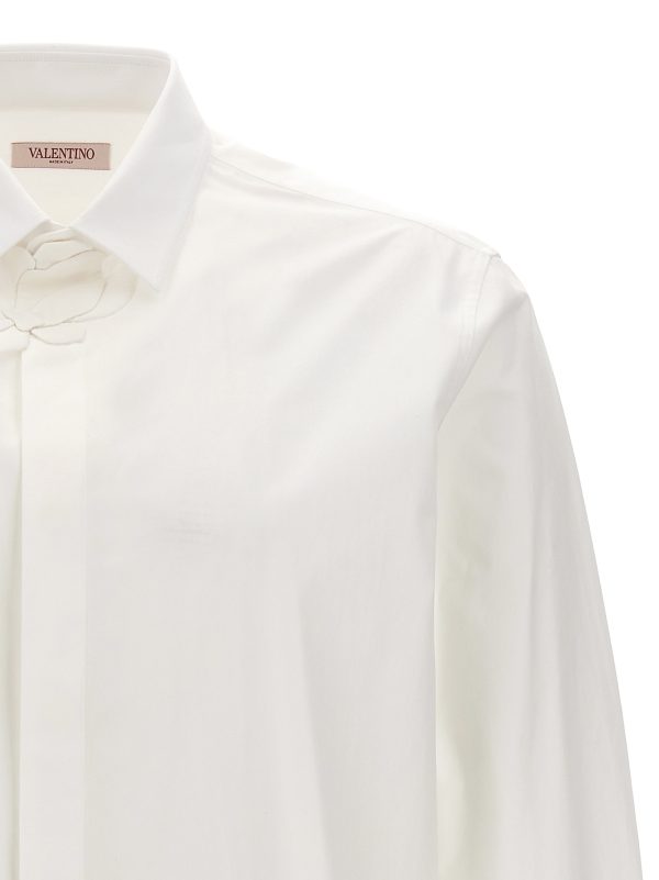 Valentino shirt with flower patch - immagine 3