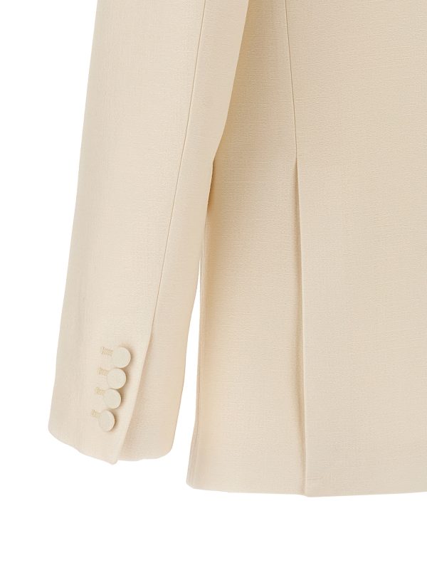 Valentino flower embroidery blazer - immagine 4