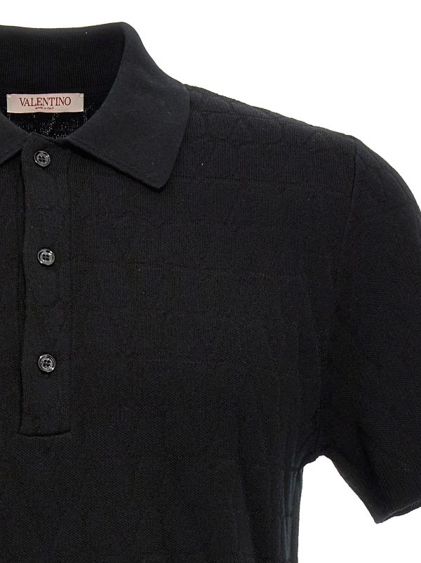 Valentino polo shirt 'Toile Iconographe' - immagine 3