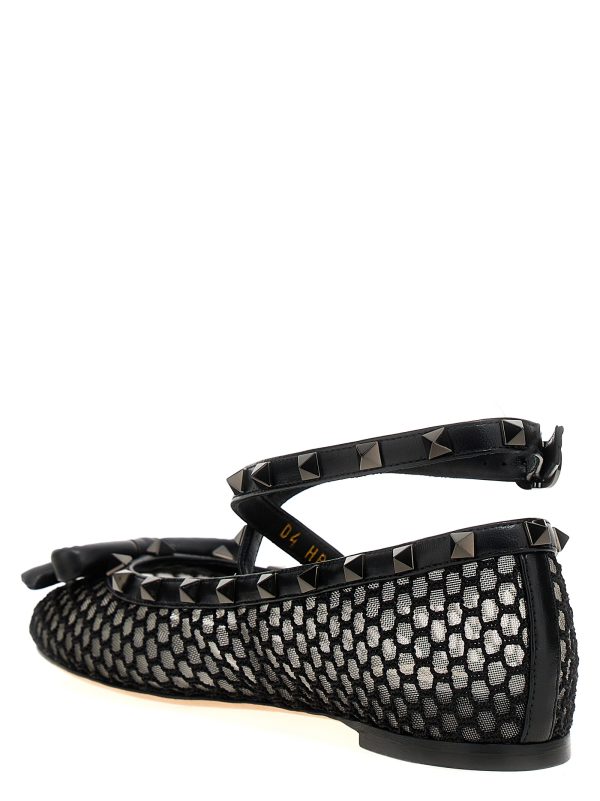 Valentino Garavani 'Rockstud' ballet flats - immagine 3