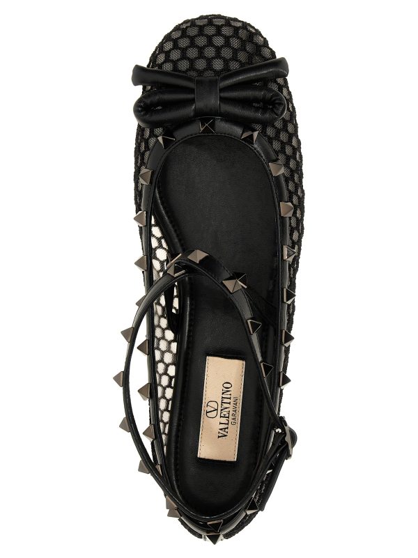 Valentino Garavani 'Rockstud' ballet flats - immagine 4