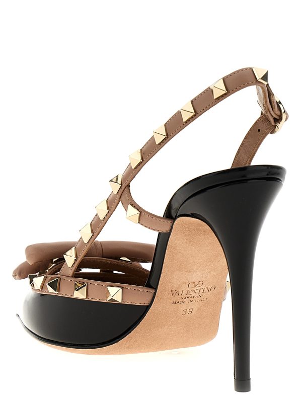 Valentino Garavani 'Rockstud Bow' pumps - immagine 3