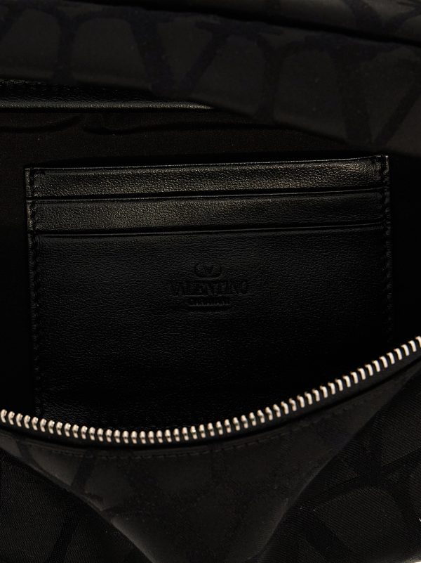 Valentino Garavani 'Black Iconographe' belt bag - immagine 4