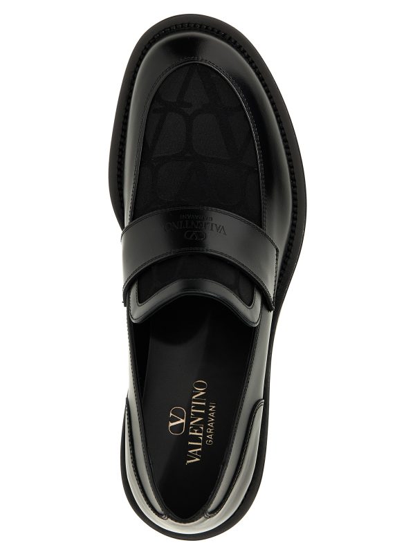 Valentino Garavani 'Toile Iconographe' loafers - immagine 4