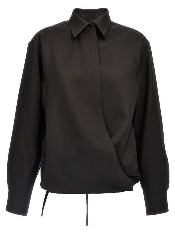 Valentino techno light wool shirt