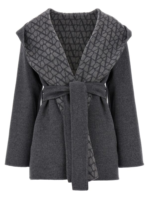 Valentino 'Toile Iconographe' reversible coat