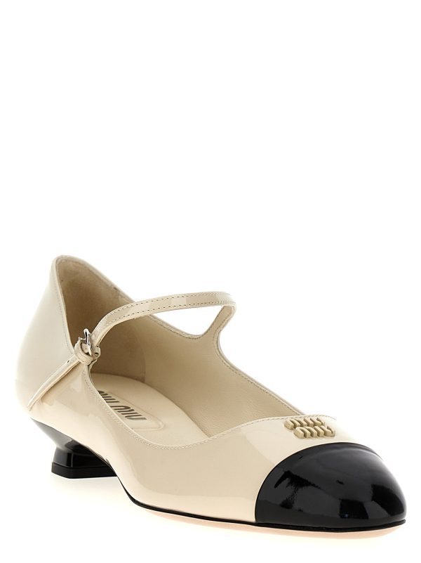 Two-tone patent ballet flats - immagine 2