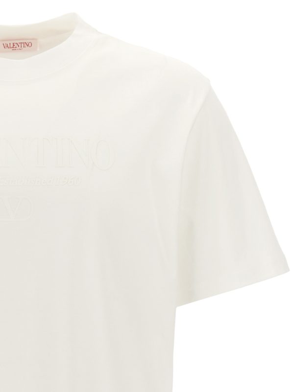 Valentino logo print t-shirt - immagine 3