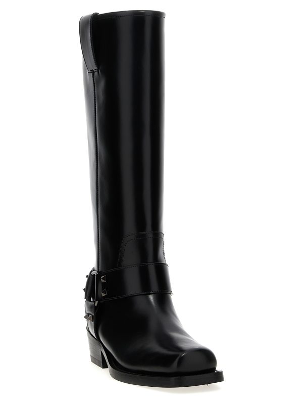 Valentino Garavani 'Rockstud' boots - immagine 2