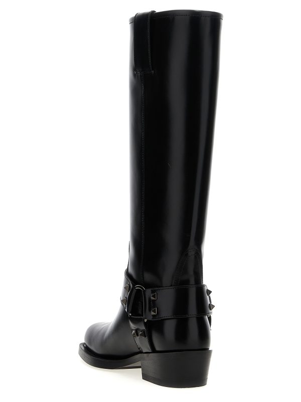 Valentino Garavani 'Rockstud' boots - immagine 3