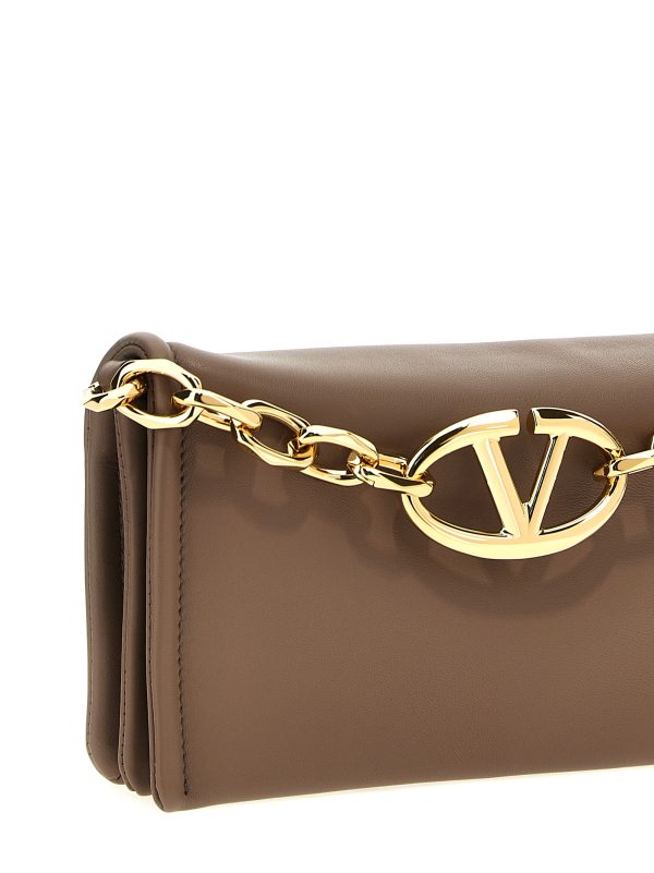 Valentino Garavani 'VLogo Chain' clutch bag - immagine 3