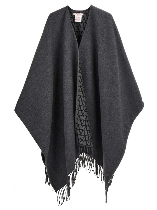 Valentino 'Toile Iconographe' reversible cape