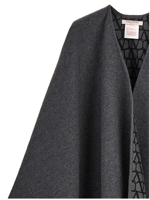 Valentino 'Toile Iconographe' reversible cape - immagine 4