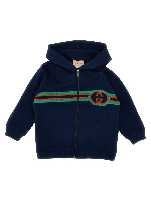 Logo embroidery hoodie