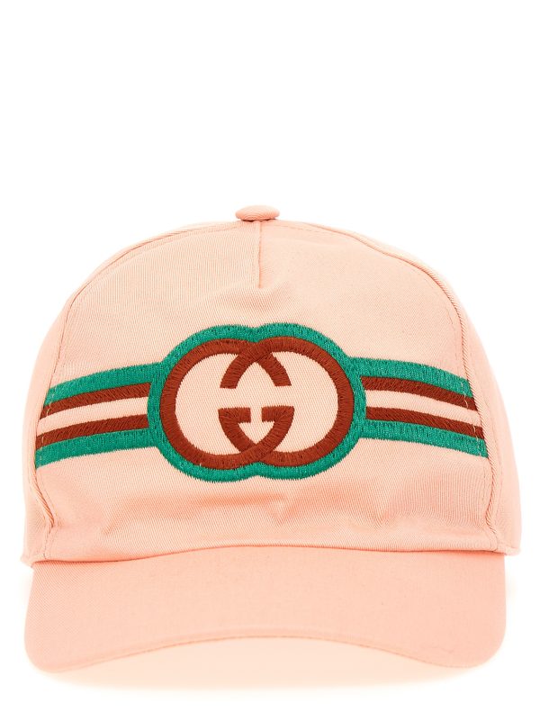 Embroidered logo hat