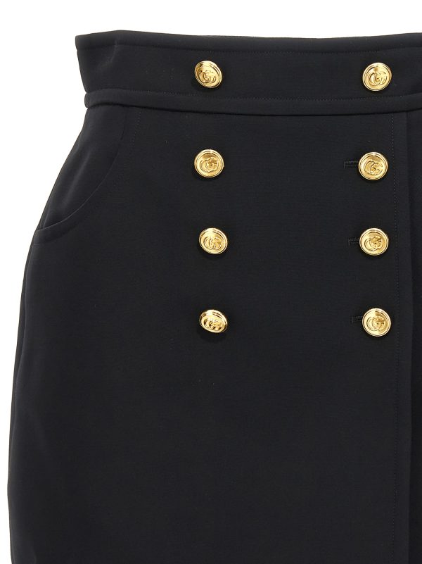 Logo button skirt - immagine 3