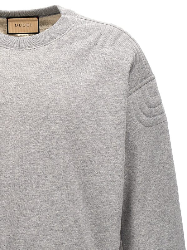 Logo print sweatshirt - immagine 3